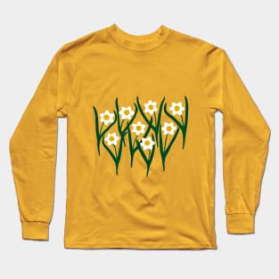 Narcissus - Spring Flowers Long Sleeve T-Shirt